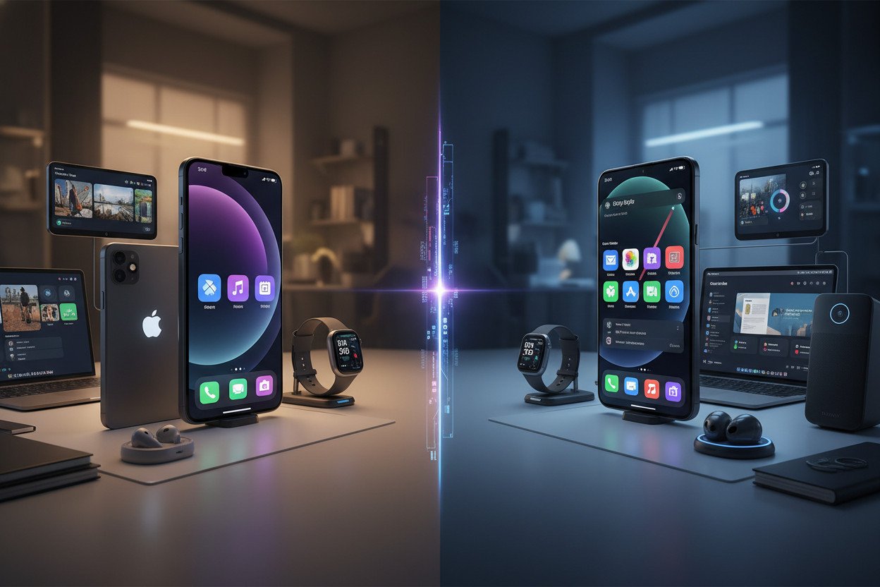 iPhone vs Samsung — który ekosystem ma dla ciebie więcej sensu
