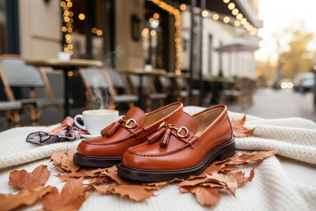 Mokasyny — modne buty damskie na jesień z elegancką duszą