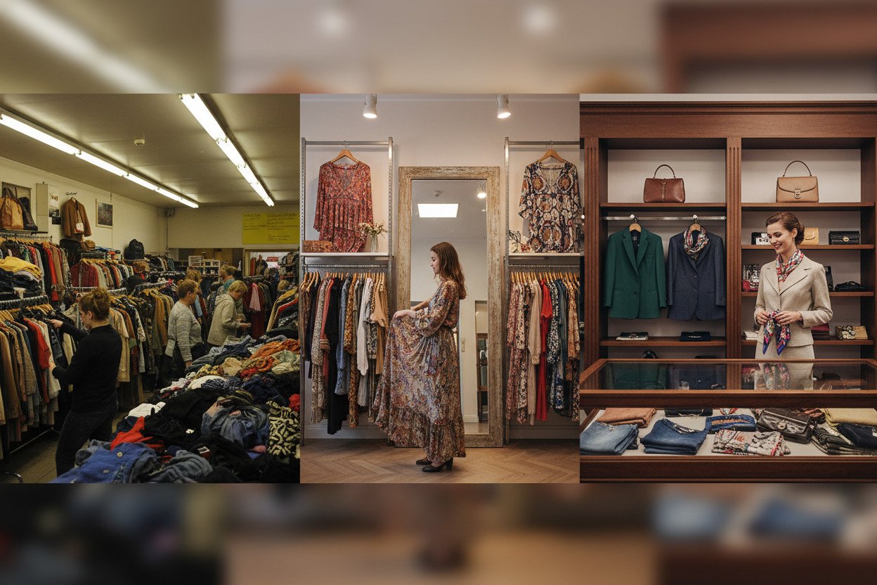 Second hand moda — od lumpeksu do vintage premium