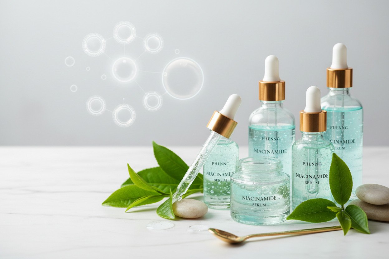Serum niacinamide — ranking najlepszych formuł na pory i sebum