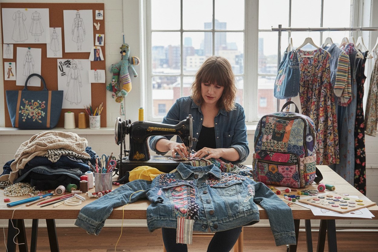 Upcycling — gdy stare ubranie staje się czymś nowym